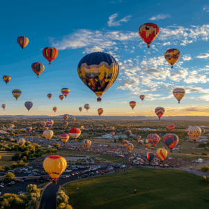 アルバカーキ国際気球フェスティバル完全ガイド！チケット、服装、アクセスまで徹底解説